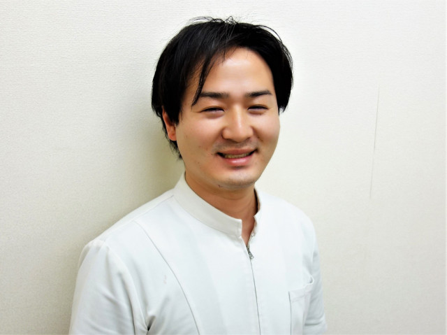 施術中の写真